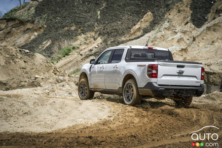 Ford Maverick Tremor 2023, trois quarts arrière